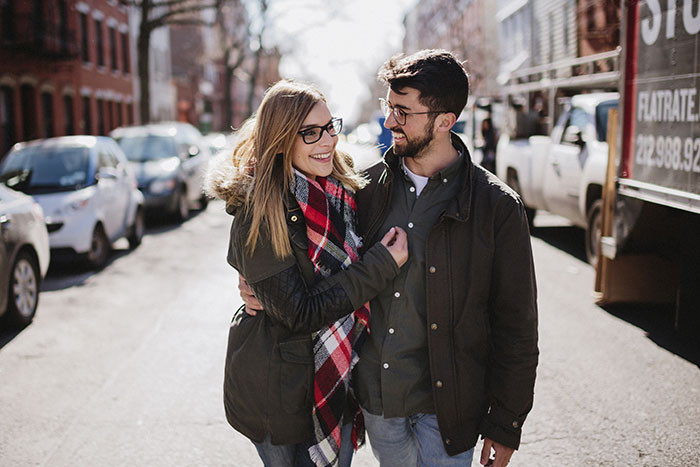 New York engagement wedding photography