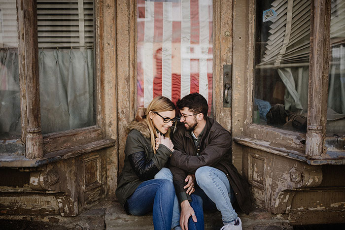 New York engagement wedding photography