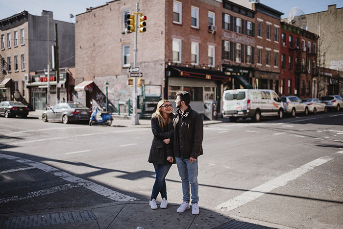 New York engagement wedding photography